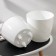 Kashpo for flowers with an insert "grace", 4.5 l, white color