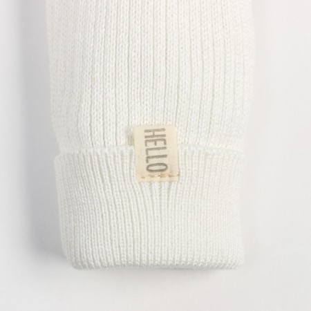Legins knitted crumb I, r.68-74, milk-2