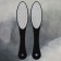 Feet heaps, oval, laser, bilateral, 21 cm, black color
