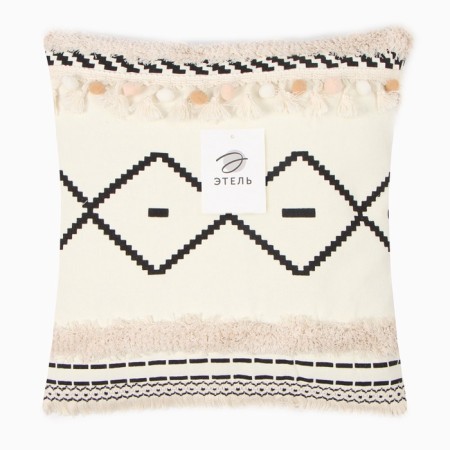 Pillowcase decorative Ethel Boho Geometry 45x45 cm, cotton-5