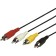 Audio/video Rexant, 4XRCA (M) -4XRCA (M), 1.5 m, black