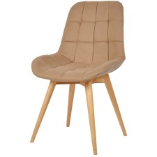 Dining chair Polini Home Verona SD, beige-natural color