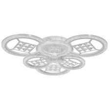 Causteen with PDU 1529/6wt LED 120W 3000-6000k Dimmer white 60x60x10 cm Bayerlux