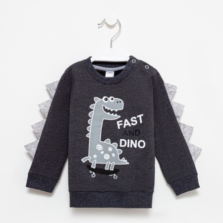 Svitshot Children's, dark gray color, height 68 cm