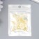 Glass 8/0 "Marshmallow. Matte. Melange. Yellow" 10 g