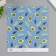 Scrapbooking paper bilateral "avocado" density 180 grams set 10 pcs 15.5x17 cm