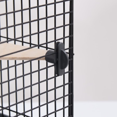 Cage for chinchillas "Pigger" No. 11, Folding, 80 x 50 x 46cm, gray-6