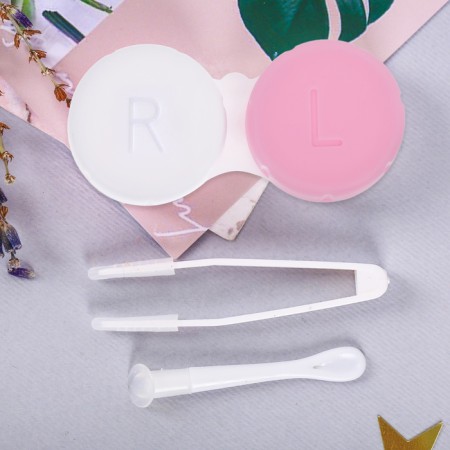 Container for lenses with a mirror "Sweets"-3