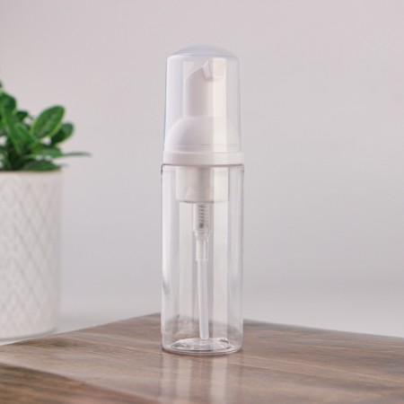 A bottle for storage, with a foaming dispenser, 75 ml, the color is transparent/white-2