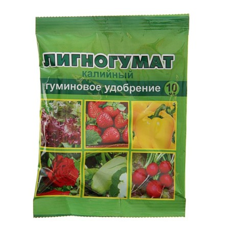 Fertilizer "Your Economy", "Lignogumat", potassium, plastic ampoule, 10 ml