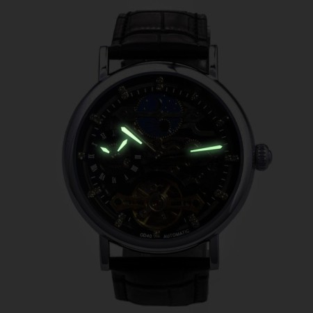 Masculine watch, d-4.5 cm, strap L-26 cm, 3 atm, luminous-1