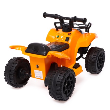 Electric car "ATV", color orange color-2
