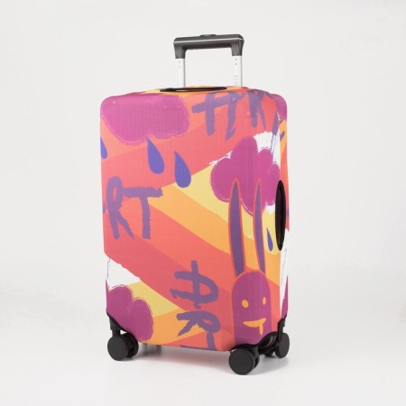 Case for a suitcase 24 ", colorful color