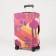Case for a suitcase 24 ", colorful color