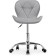 Computer chair Trizor Metal/Eco -leather, Chrome/Gray 53x53x69 cm