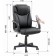 Armchair for the head of the Brabix Relax MS-001, 4 massage modules, eco-leather, black