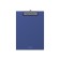 The folder-planet with A4 clamp, 1.3 mm, Erichkrause Matt Classic, plastic, with an inner pocket, blue