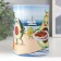 Piggy bank Metal "Avocado on vacation" MIX 10x10x15 cm