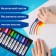 Loars of wax 12 colors Brauberg, thickened, hexagonal, oil -based