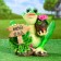 Garden figure "Frog with a sign My garden" 29x19x30cm