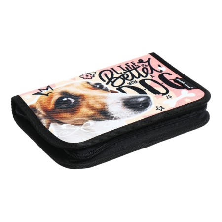 Penal 1 section, 135 x 205 x 30 mm, textile, Erichkrause Jack Russell, 60208-1
