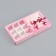 Box for sweets with a shell of 9 pcs "The most beautiful", 13.7 x 13.7 x 3.5 cm. Confectionery packaging