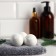 A set of bath bombs "Happy New Year! Santa and deer peek out", 3 pcs