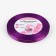 A satin ribbon "Golden threads", 6 mm × 23 ± 1 m, purple color No. 35