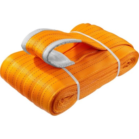Textile loop "bison" STP-10/6, length 6 m, 10 tons, orange-1