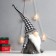 Interior light doll "Santa Claus in a gray checkered cap" 52x15x14 cm