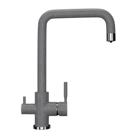 Kitchen mixer Ulgran u019-342, graphite color