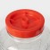 Glass jar with a hole for a water plant, 12 liters