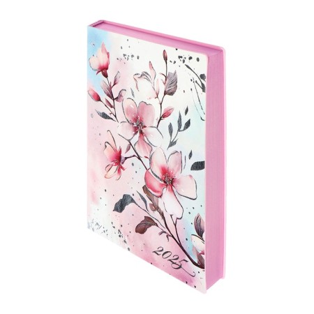 Daily Datir 2025 A6+ 176 Escalada Sakura, Soft Okvl, Single, Tis F, Kr BL 70g/M2-1