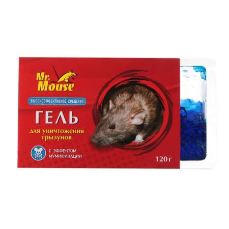 Mr. Mouse-related preparation gel from rodents 120 g/24-2