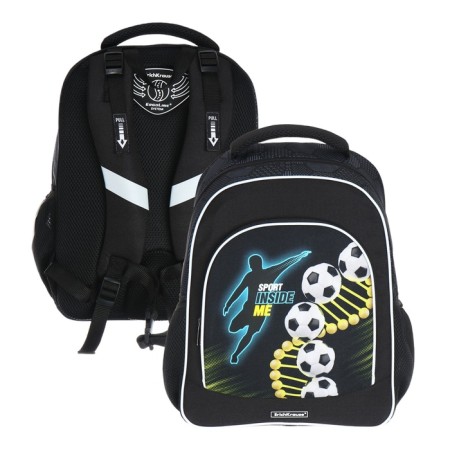 School backpack Erich Krause Ergoline 15l, 39 x 28 x 14 cm, ergonomic back, Sport DNA 59874