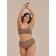 Female top on adjustable straps with cups Top with Cup, size 54-56, color chocolate