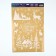 Stickers for the windows "New Year's village", reusable, 33 x 50 cm, New Year