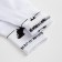 Men's socks minku "Game Over", white color, size 42-43 (29 cm)