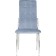 Farini Metal Metal Metal Carrier/Velur, Chrome/Blue 46x52x99 cm
