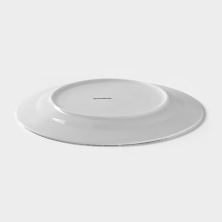 Porcelain dining shade “Tashka”, D = 25.3 cm, white color-4
