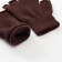 Minaku mittens, col. brown, rr 15 (6-8 years)