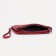 Women's wallet on magnets, red color