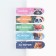 Stickers bookmarks with a sticky layer "Happy New Year", 5 pcs on a substrate, 20 liters