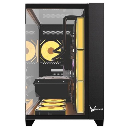 The Formula Crystal Z9m Black Black Black BP MATX 1xusb3.0 1xusb3.1 Audio Bott PSU-2