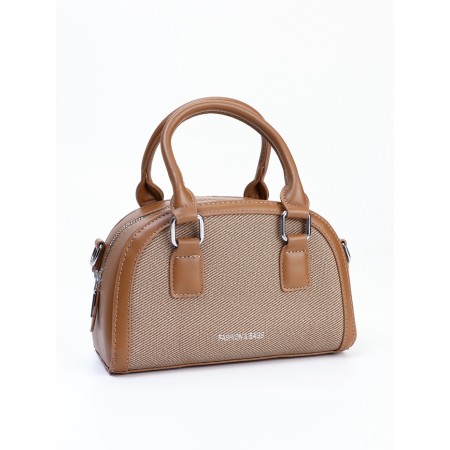 Women's bag, 22*7*14, lightning department, belt lengths, brown-3