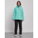 Ski costume female winter, size 44, turquoise color