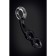 Sexus Glass prostate stimulator, glass, black, 17 cm