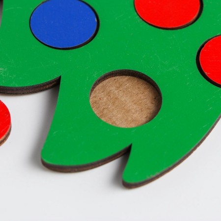Mosaic "Emergency Christmas tree" with cards in a bag-3