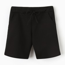 Children's shorts, black color, height 104