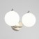 Bra Citilux "Adam Smart" CL228B321, 32x16 cm, 2x12W, LED, color gray color